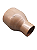 Luva Redutora de Cobre 2 5/8 X 1 3/8 Solda - Imagem 1