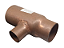 TEE de Cobre 1 3/8 X 3/4 X 1 1/8 Solda - Imagem 3