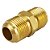 Kit 5 Pçs União Reta Flare 5/8 Latão Forjado Alta Pressão 800 Psi - Imagem 3