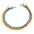 Mangueira Manifold 90cm gás 410 kit 3 mangueiras - Imagem 6