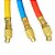 Mangueira Manifold 90cm gás 410 kit 3 mangueiras - Imagem 7