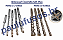 Brocas p/ Concreto SDS PLUS (Encaixe Rápido) com 2 ou 4 Vídeas (Cruz) - Imagem 1