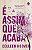 É ASSIM QUE ACABA - VOL. 1 - AUTOR(A): HOOVER, COLLEEN - Imagem 1