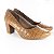 Sapato Usaflex Scarpin Marrom Canela - Imagem 1