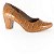 Sapato Usaflex Scarpin Marrom Canela - Imagem 2