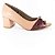 Sapato Usaflex Peep Toe Bicolor - Imagem 2