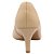 Sapato Usaflex Scarpin Nude Básico Bico Fino - Imagem 4