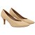 Sapato Usaflex Scarpin Nude Básico Bico Fino - Imagem 1