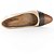 Sapato Usaflex Salto Baixo Cor Marron Canela-Nude Blush - Imagem 3