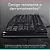 Teclado Usb Com Fio K120 Preto Logitech preto - Imagem 2