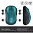 Mouse Usb Sem Fio Cinza M185 Logitech Azul - Imagem 2