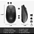 Mouse Usb Sem Fio M190 Preto / Cinza Logitech - Imagem 3