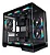 Gabinete Desktop Gamer Wideload Pro CA604BPRO Preto Redragon - Imagem 1