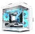 Gabinete Desktop Gamer Aquarius MTG810WH SFTE Branco C3tech - Imagem 1