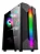 Gabinete Desktop Gamer CG01A9 Bifrost 6 Led RGB Preto CG01A9RH0010B0X Kmex - Imagem 1