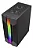 Gabinete Desktop Gamer CG01A9 Bifrost 6 Led RGB Preto CG01A9RH0010B0X Kmex - Imagem 4