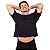 Camiseta Boxy Fit Masculino Preta - Imagem 4
