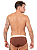 Cueca Slip Canelada Terracota - Imagem 2