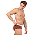 Cueca Slip Canelada Terracota - Imagem 3