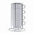 Torre 4 Xicara 150ml c/ Suporte Metal - Imagem 3