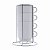 Torre 4 Xicara 150ml c/ Suporte Metal - LiveSub - Imagem 2