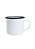 Caneca Esmaltada Enamel Branca - Imagem 3