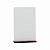 Placa PIX de Acrílico Branco c/ Base de MDF - 10x15cm - Imagem 1