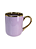 Caneca Imperial 325 ml alça e borda dourada - Imagem 6