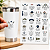 Cartela Adesivo DTF UV A4 - DIA DOS PAIS 4 - Para Personalizados, Lembrancinhas, Canecas, Copos, Garrafas e Presentes - Imagem 1