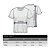 Camiseta Adulto BRAAAP ES Branco Wide Open - Cinza - Imagem 4