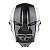 Capacete Fly Kinetic Straight Edge Preto/Branco - Imagem 2