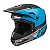 Capacete Fly Kinetic Straight Edge Azul/Cinza/Preto/Branco - Imagem 1