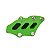 Guia de Corrente Traseiro Reforçado KAWASAKI KXF250 KXF450 KLX450 Red Dragon Verde - Imagem 2