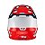 Capacete LEATT Moto 7.5 com Óculos Azul Royal Vermelho Branco - Imagem 6