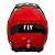 Capacete Fly Formula CP Slant Vermelho/Preto/Branco - Imagem 3
