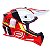 Capacete ASW R3 Evade Vermelho/Preto/Cinza/Amarelo - Imagem 6