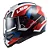 Capacete LS2 Vector Evo FF397 Automat - Branco/Vermelho - Imagem 1