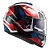 Capacete LS2 Vector Evo FF397 Automat - Branco/Vermelho - Imagem 2
