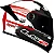 Capacete LS2 FF358 S Japan -Vemelho - Imagem 3