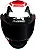 Capacete LS2 FF358 S Japan -Vemelho - Imagem 5