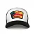 Boné Alpinestars Hardware Trucker - Branco/Preto - Imagem 2