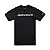 Camiseta Alpinestars Linear Wordmark 2.0 - Preto/Branco - Imagem 1