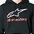 Moletom Alpinestars Always 2.0 Hoodie Preto / Branco / Vermelho - Imagem 2