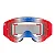 Óculos Alpinestars Vision 5 Corp Lente Clear Vermelho / Azul Lente Clear - Imagem 2