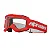 Óculos Alpinestars Vision 3 Wordmark Lente Transparente Clear Vermelho - Imagem 1