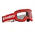 Óculos Alpinestars Vision 3 Wordmark Lente Transparente Clear Vermelho - Imagem 3
