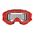 Óculos Alpinestars Vision 3 Wordmark Lente Transparente Clear Vermelho - Imagem 2