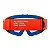 Óculos Alpinestars Vision Youth Corp Laranja Lente Transparente Clear - Imagem 4