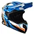 Capacete Ims Revo Infantil Azul/Preto/Branco - Imagem 1