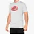 Camiseta 100% Cropped Cinza Claro - Imagem 1
